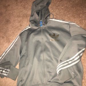 Grey Adidas sport jacket!